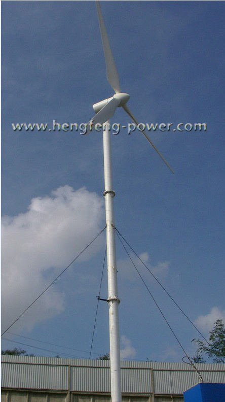 50kw Wind Turbine Generator With Free Stand Tower