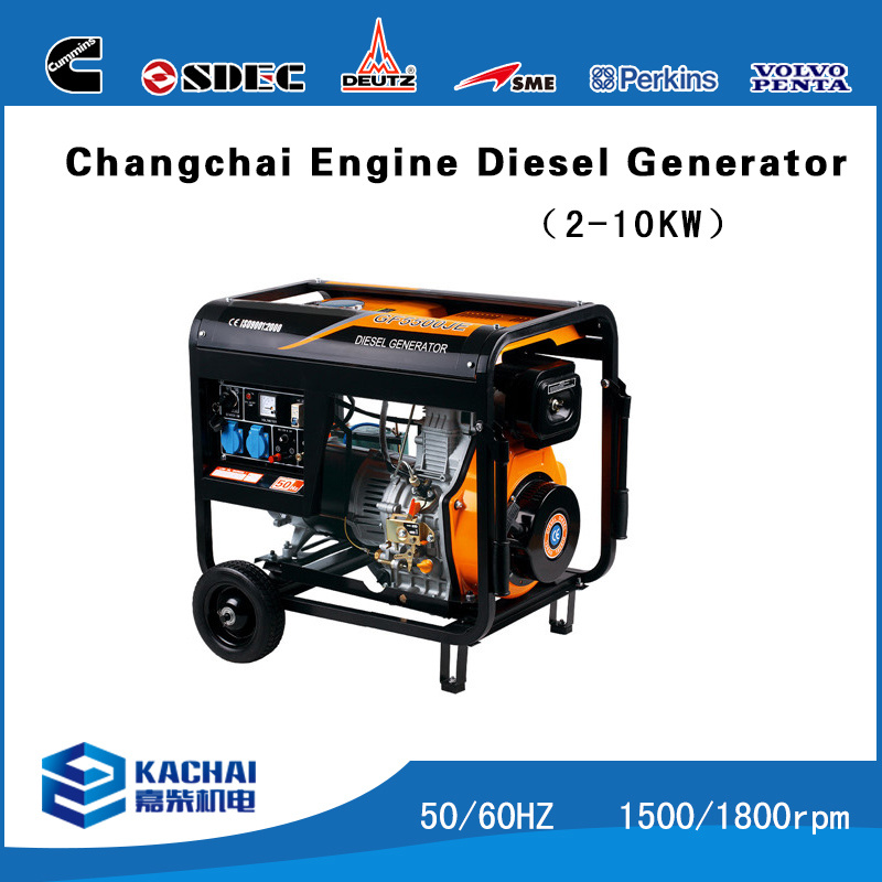 Super Silent Generator 10kVA Powered by Changchai Engine