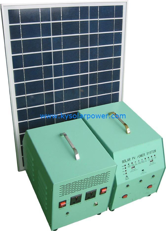 Mini Solar Power Generator (KY-SPS30W-S04)