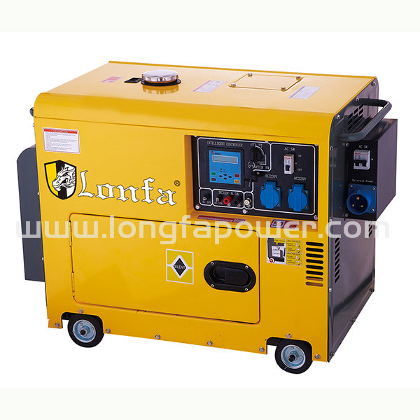 6.5kVA Portable Single Phase Diesel Generator with CE Soncap