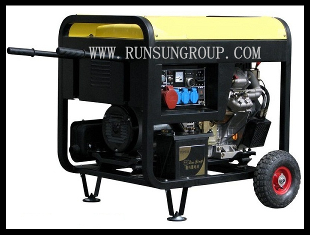 10kw Air Cooled Portable Diesel Generator (RS10000T)