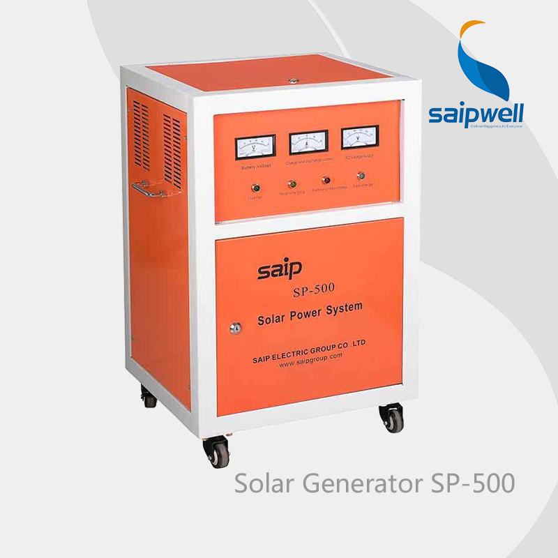 Saip Brand Solar Generator, Solar Power System (SP-500F)