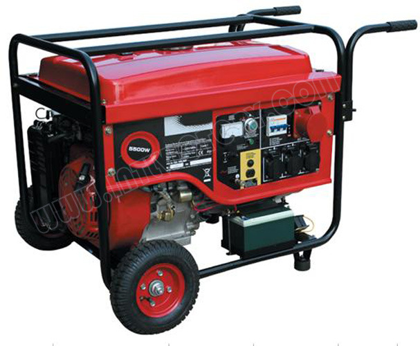 6.5kw Gasoline Small Portable Generator with ISO/CIQ/Soncap/CE