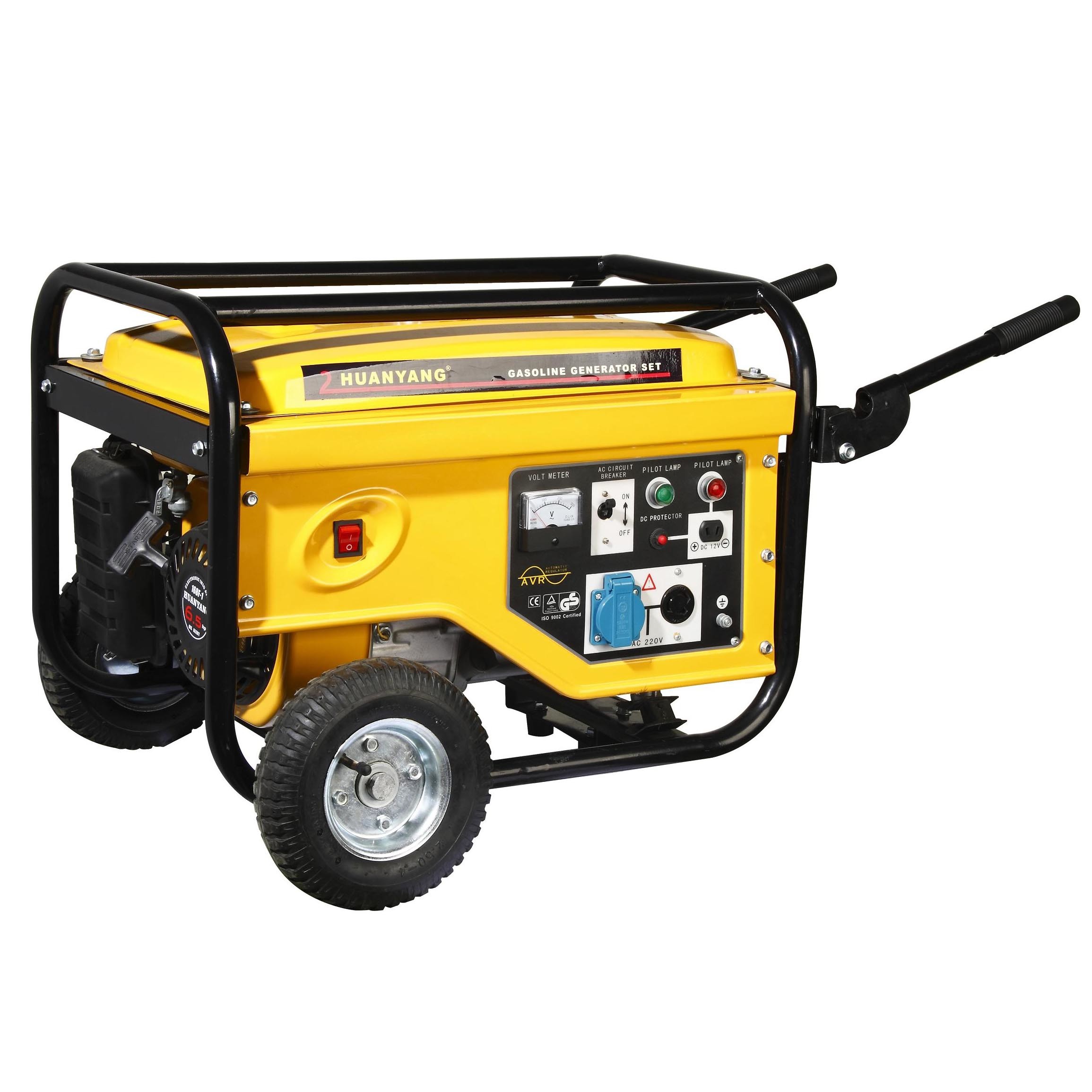 Gasoline Generator With Handle and Wheel (2500)