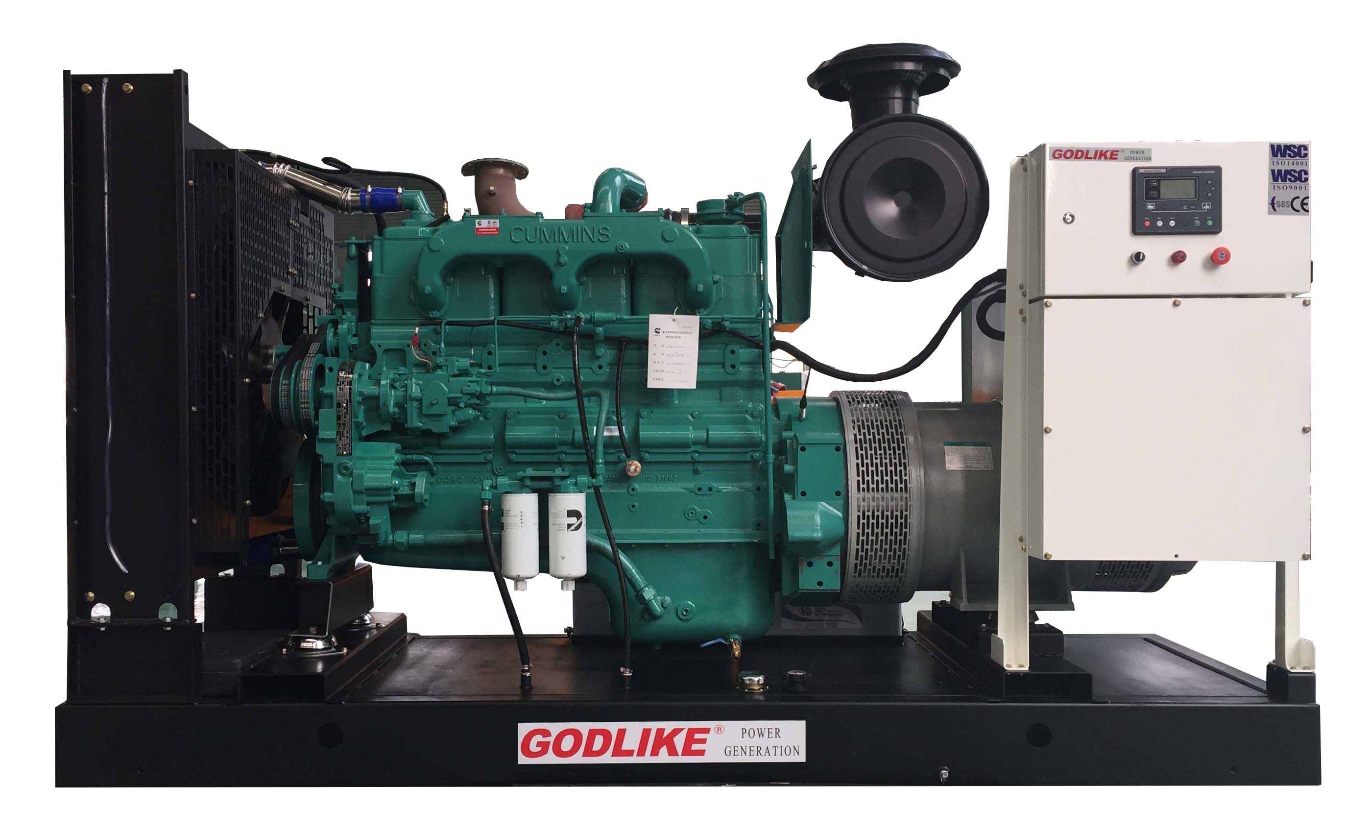 Top Supplier 200kw/250kVA Open Type Diesel Generators (GDC250)