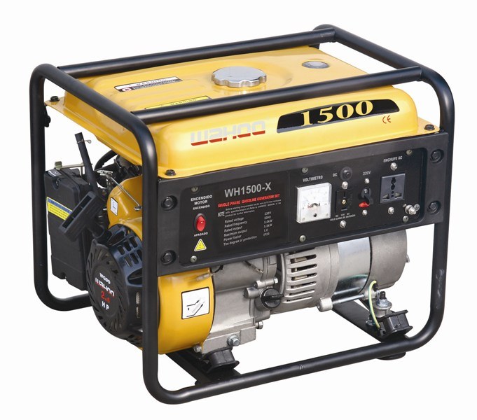 CE Approved 1000W Gasoline Generator with 2.6HP Engine (WH1500-X)