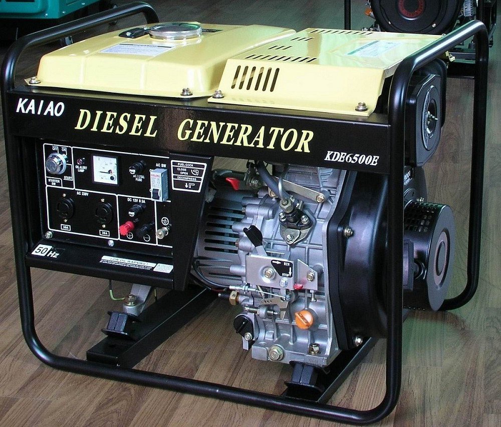 5kw Portable Open Frame Diesel Generator