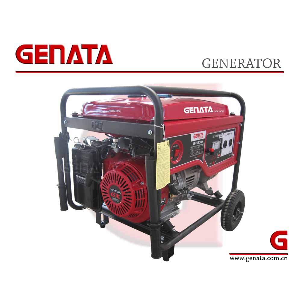 Portable Gasoline 5kw Generator with Honda Engine (GR6500H)