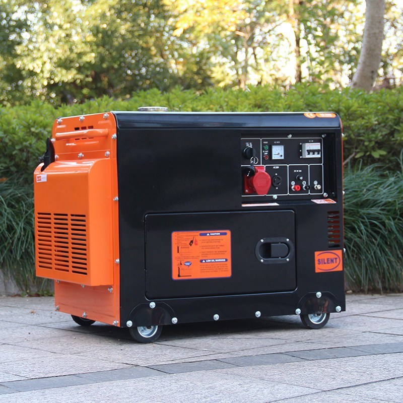 5000 Watt AC Single Phase CE Diesel Generator