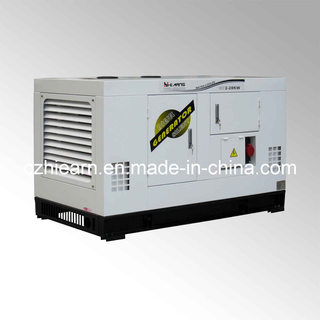 Water-Cooled Diesel Generator with Chinese Quanchai Engine (GF2-20KW)