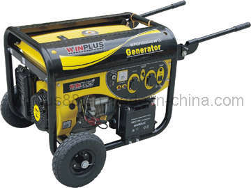 Gasoline Generator With Handle and Wheel (WPGF6500AEW) 