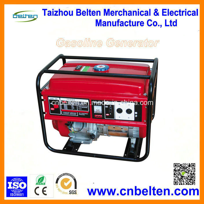 CE Approved 6kw Electric Start Gasoline Generator
