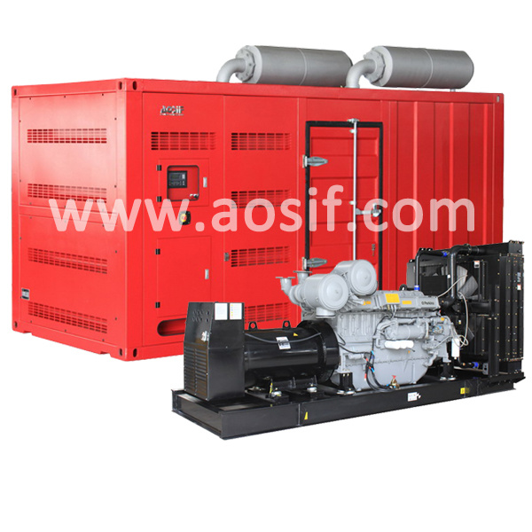 Silent 800kw Diesel Generator Power by Perkins Engine