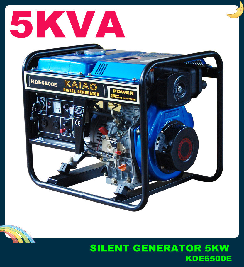 4.5kw Open Frame Portable Diesel Generator with CE ISO