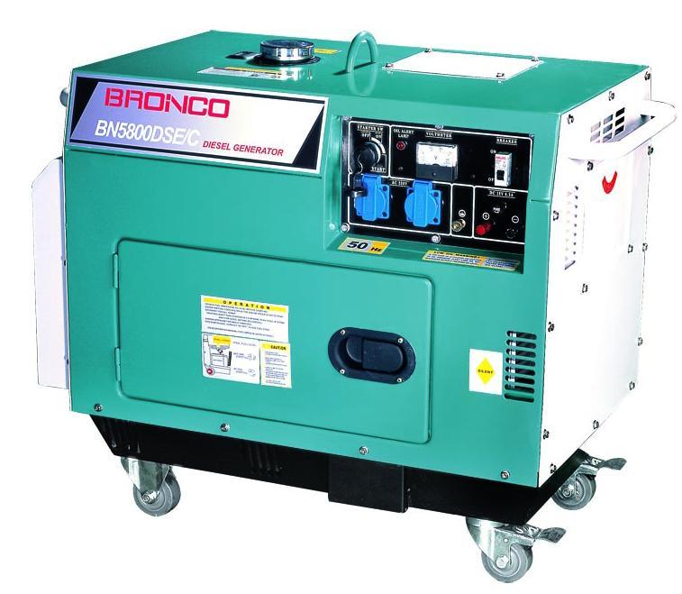 Air Cooled Diesel Generator (Silent type)