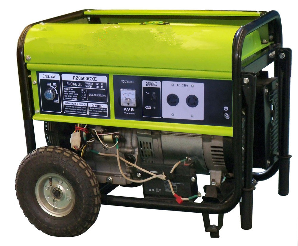 5kVA 13HP 220V AVR Gasoline Generator Electric Start Gasoline Generator