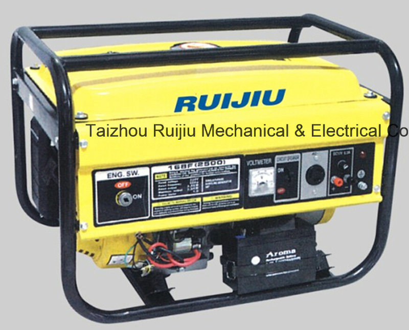 Gasoline Generator Set with 168f Engine Recoil/Electric Start (RJ-2500DXE)