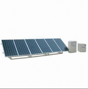 Solar Power System with 110/220V Output Voltage and 1000W Peak Power, Suitable for Home