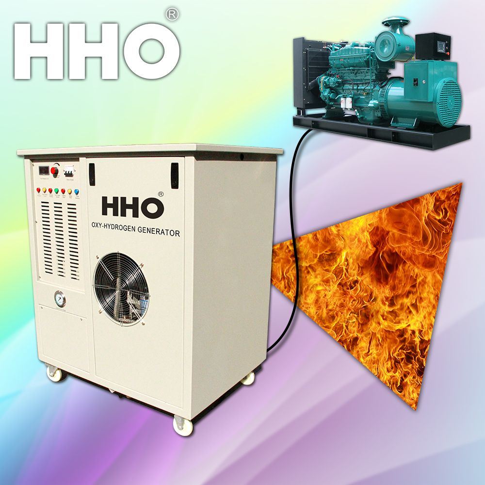 Oxy-Hydrogen Generator for Silent Type Diesel Generator