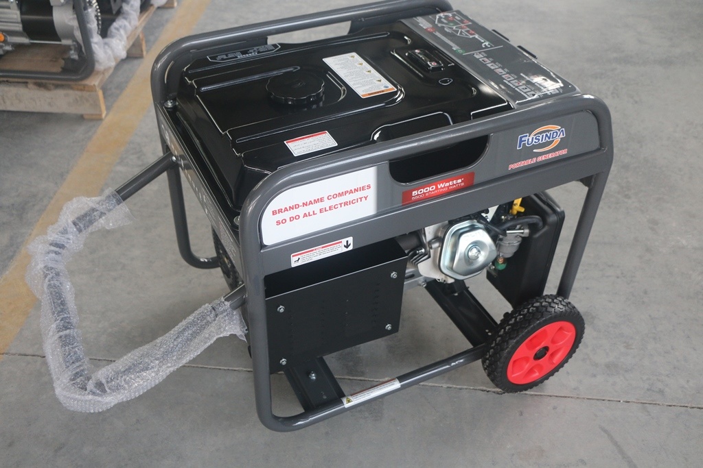 Best Selling Products! China Manufacturer Portable Gasoline / Petrol Generator 5kw 188f / 13HP Engine