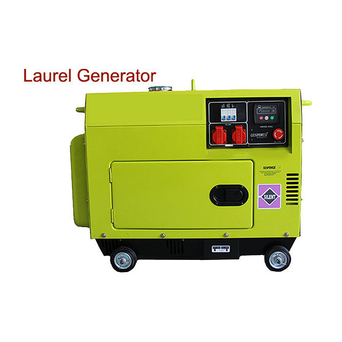 Top Mounted Fuel Tank Diesel Generator 5kw Portable China Generator