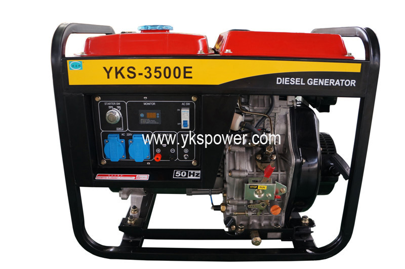 3kw Small Ail-Cooled Open Type Generator