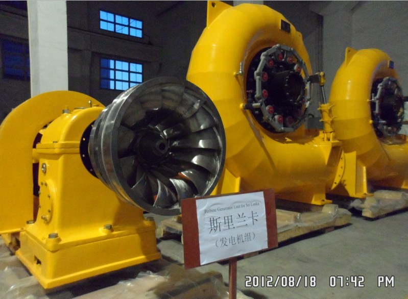 Francis Hydro (water) Turbine Generator Unit (HLA551-WJ-80)