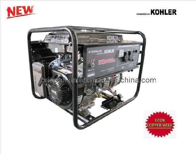 3kw 3kVA Kohler Engine Portable Gasoline Home Generating Set