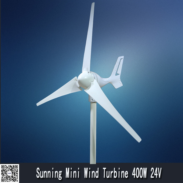 Wind Power Turbine Generator 400W (MINI-400W 24V)