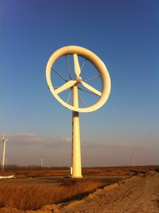 200kw High-Efficient Wind Turbine with CE Horizontal Aerodynaminc Ring