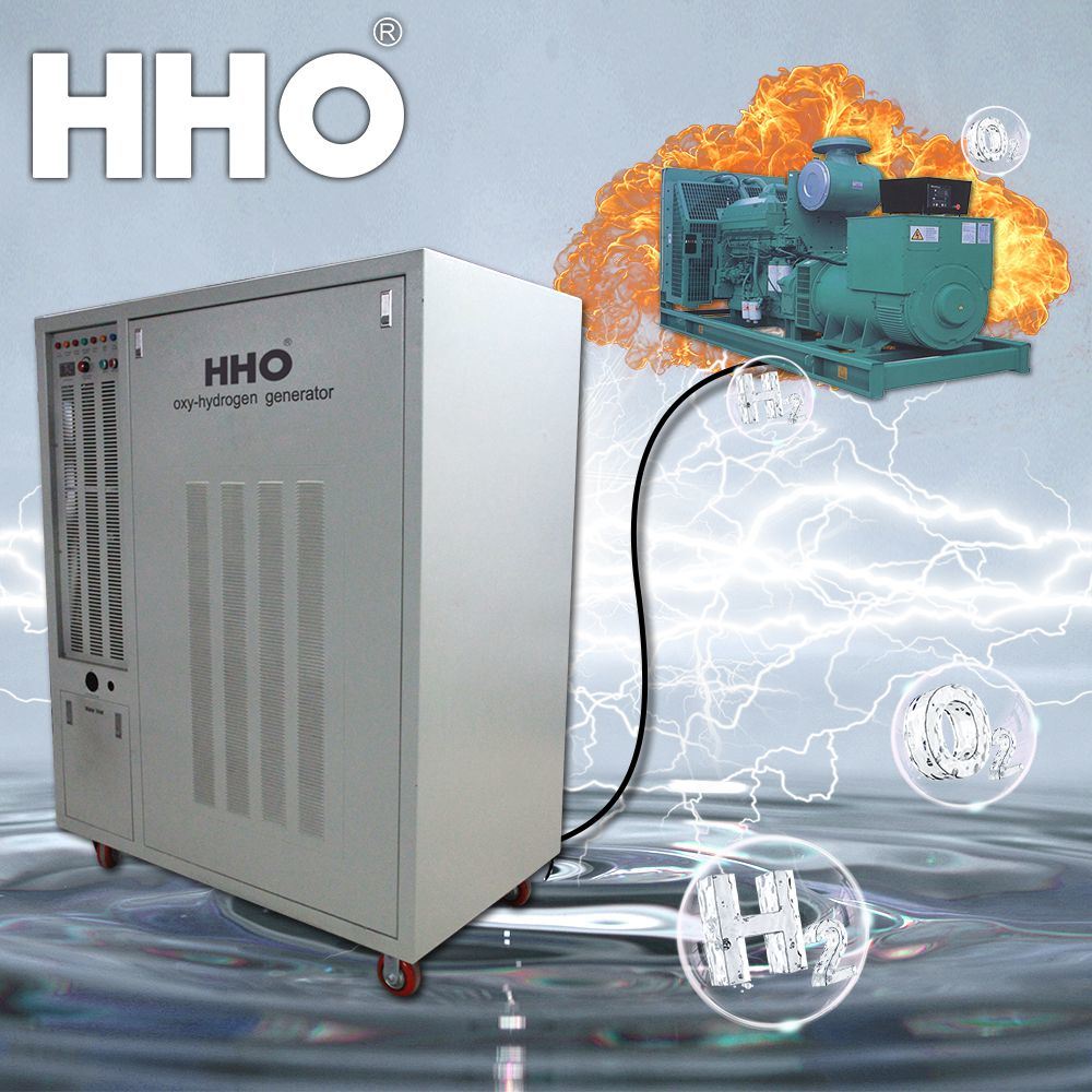 Hydrogen Generator for Gasoline Engine Generator