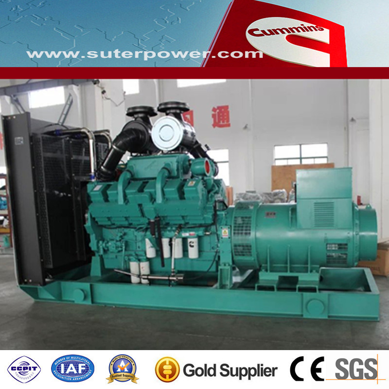 750kVA/600kw Electric Power Diesel Generator with Cummins Engine