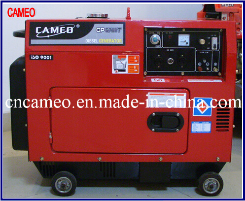 Cp6700t-4.2kw Single Phase Diesel Generator Portable Diesel Generator Silent Diesel Generator Single Phase Diesel Generator