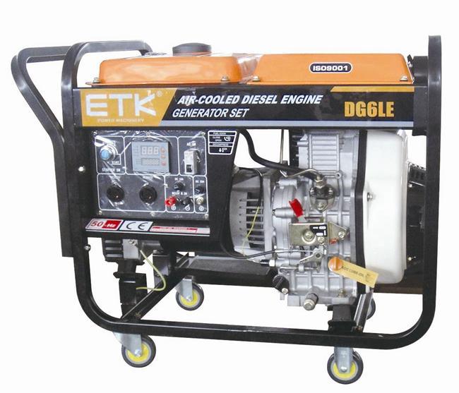 CE&ISO9001 Approved Diesel Generator (5KW)