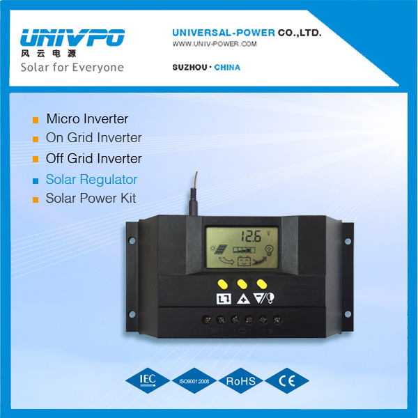 30A Intelligent PWM Solar Charge Controller/ LCD Controller (UNIV-30S)