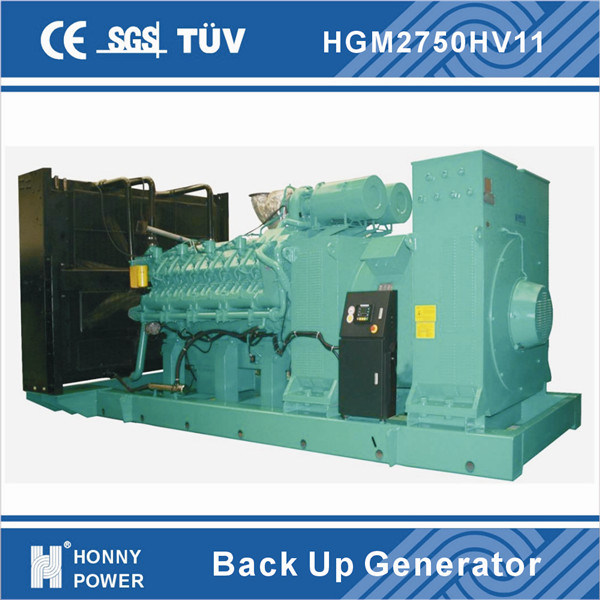 Standby 2750kVA Googol High Voltage Diesel Generator