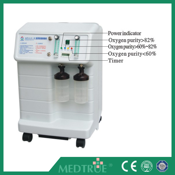 CE/ISO Apporved Hot Sale Medical Health Care Mobile Electric 5L Oxygen Concentrator (MT05101012)