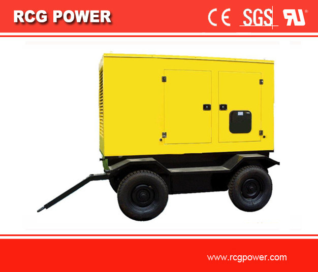 60Hz 30kVA/24kw Silent Diesel Generator Powered by Fawde Engines (trailer type)