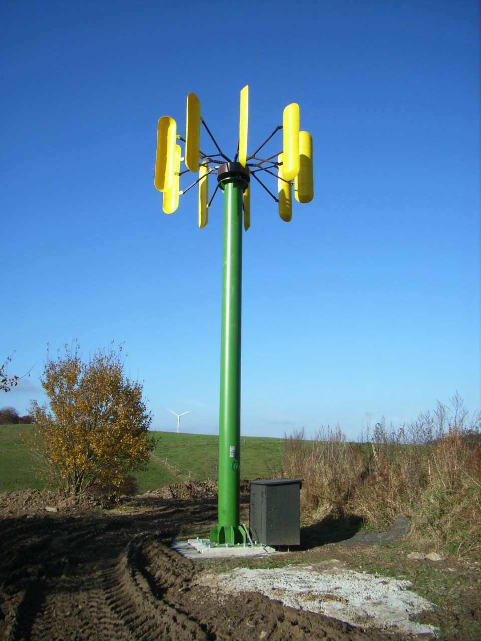 Vertical Axis Wind Turbine (Generator) 5KW/50RPM
