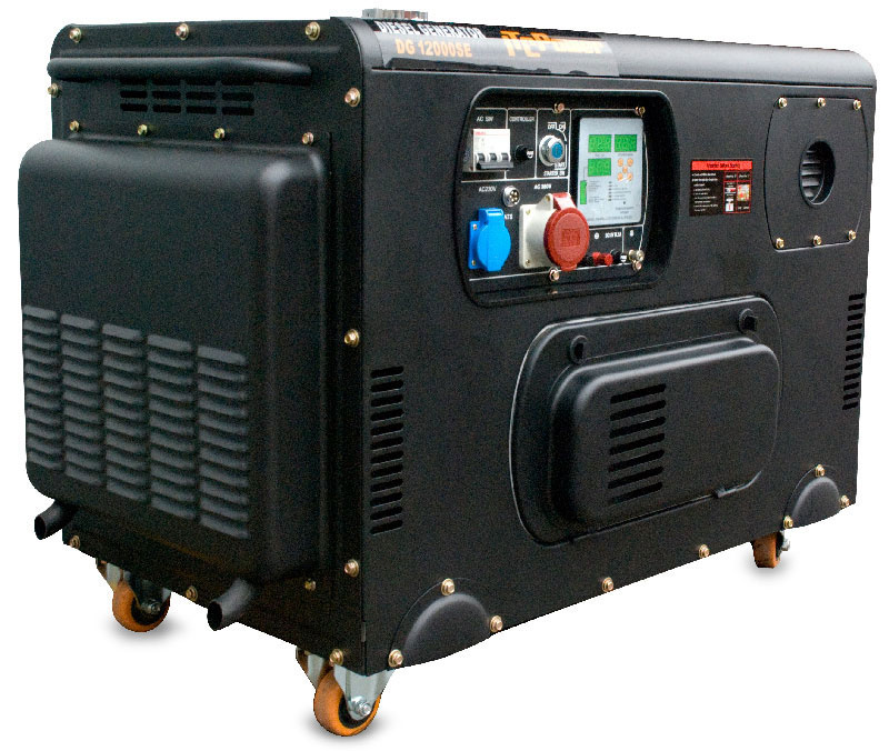 13.8KVA Portable Soundproof Diesel Generator
