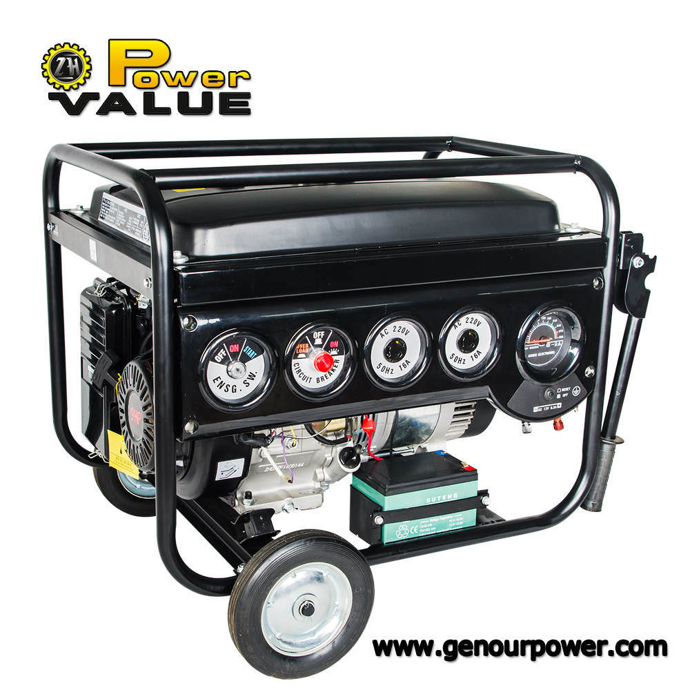 Home Generator, 6kVA Generator 15 HP Double 7.5HP Generator Set for Sale