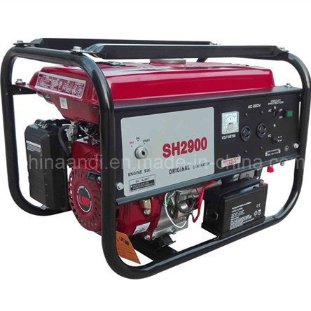 2.5kVA 6.5HP Small Domestic Gasoline Generators - China Generator