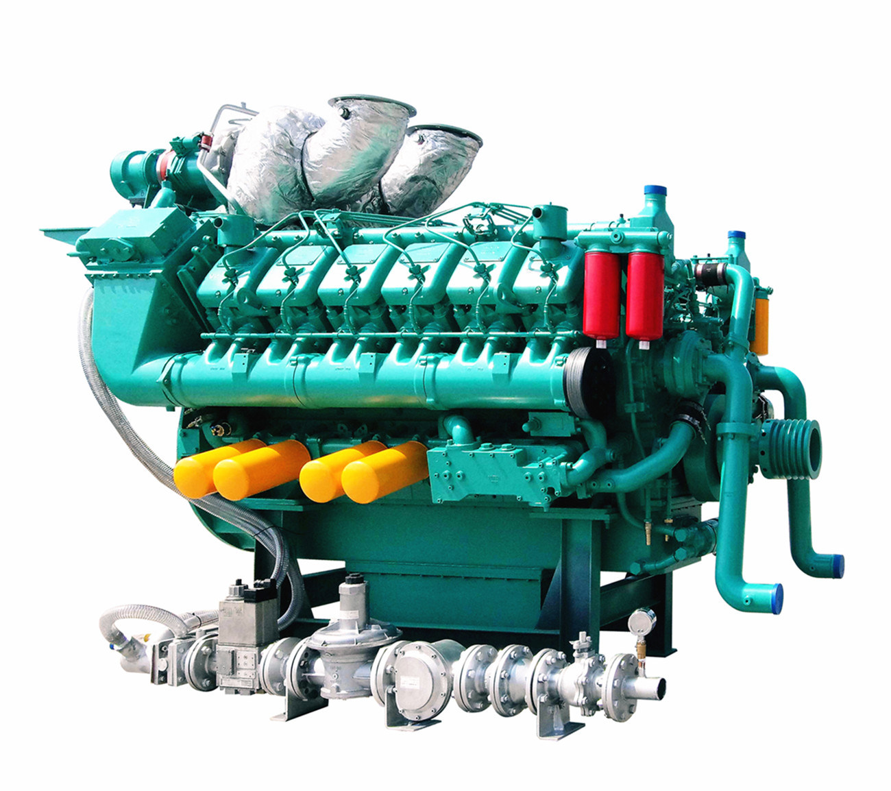 50Hz Googol Diesel Fuel Natural Gas Dual Engine for Generator 280kw-2000kw