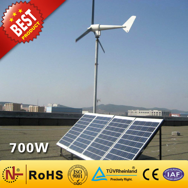 Hybrid Wind Solar Generator (500W+200W)