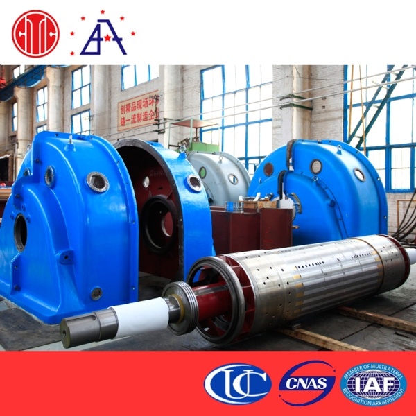 Power Supply Steam Turbine with Boiler and Generator