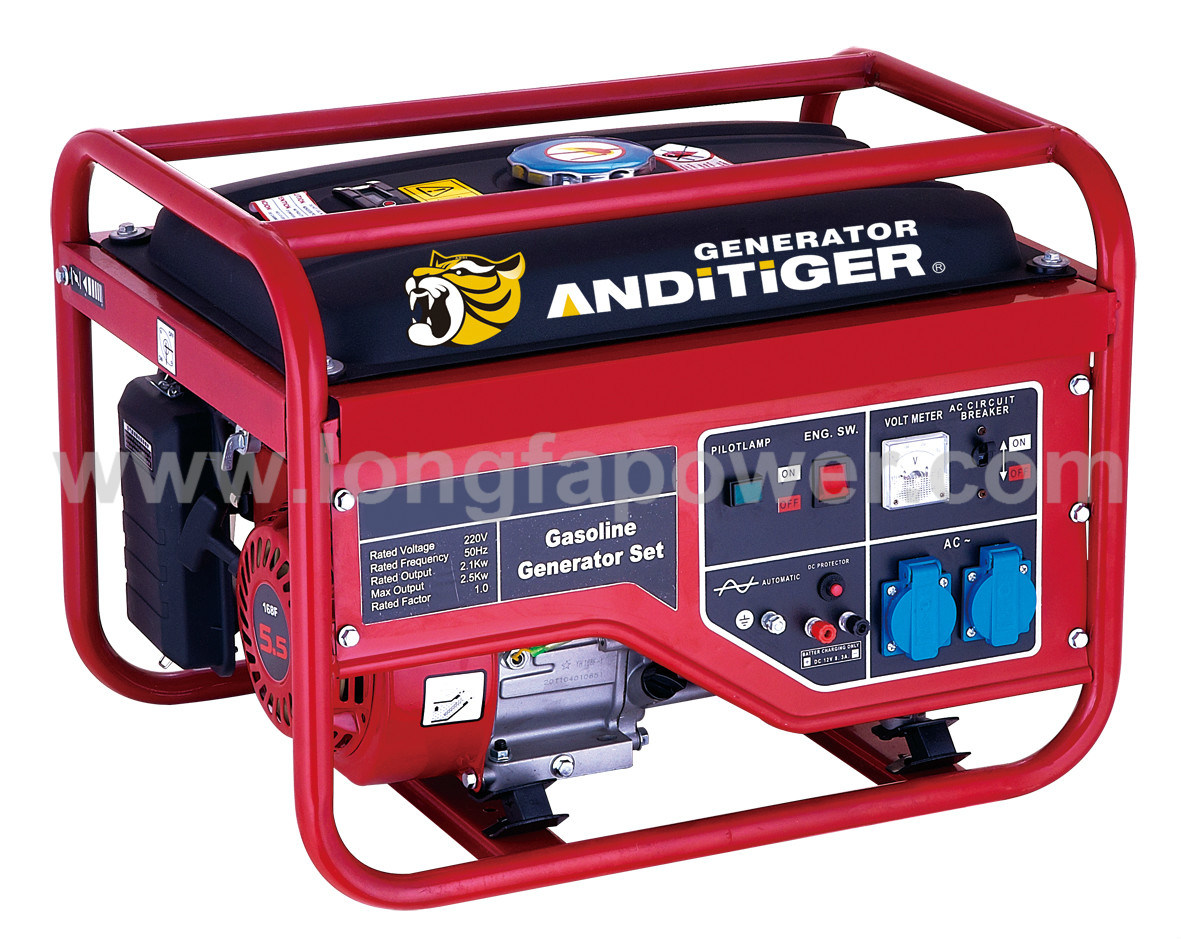 Anditiger 2.5kw Recoil Start Petrol Generator with Honda Engine