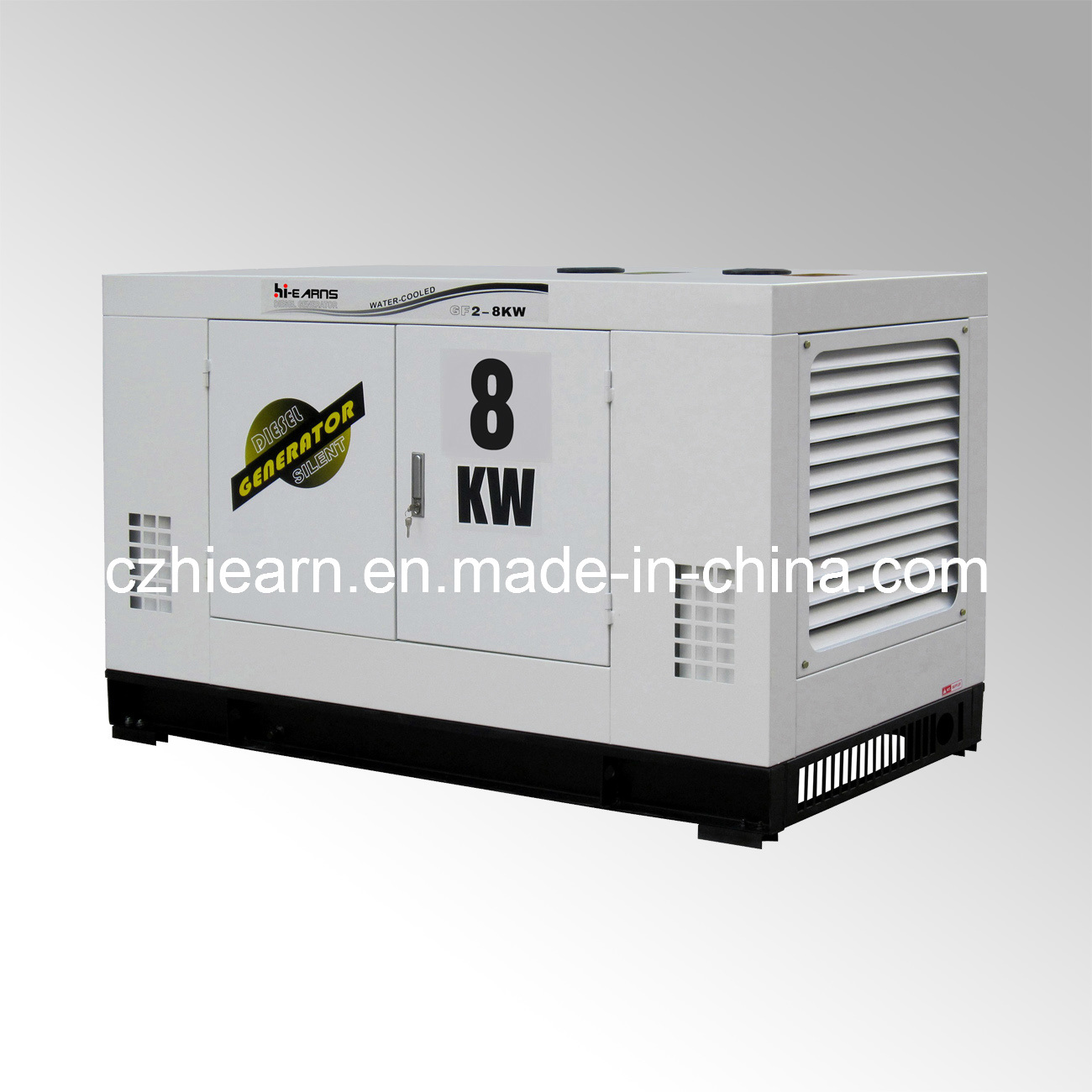 8kw Water-Cooled Silent Quanchai Diesel Generator (GF2-8KW)