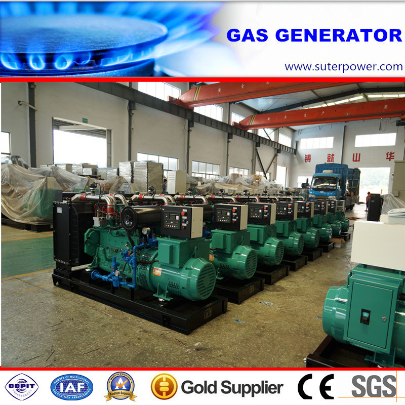 Open Type 100kVA/80kw Natural Gas Generator with Cummins Engine