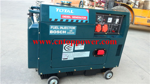 New Type 5kw (6kVA) Silent Type Diesel Generator for Home Use (CE/ISO9001) Kde6500t