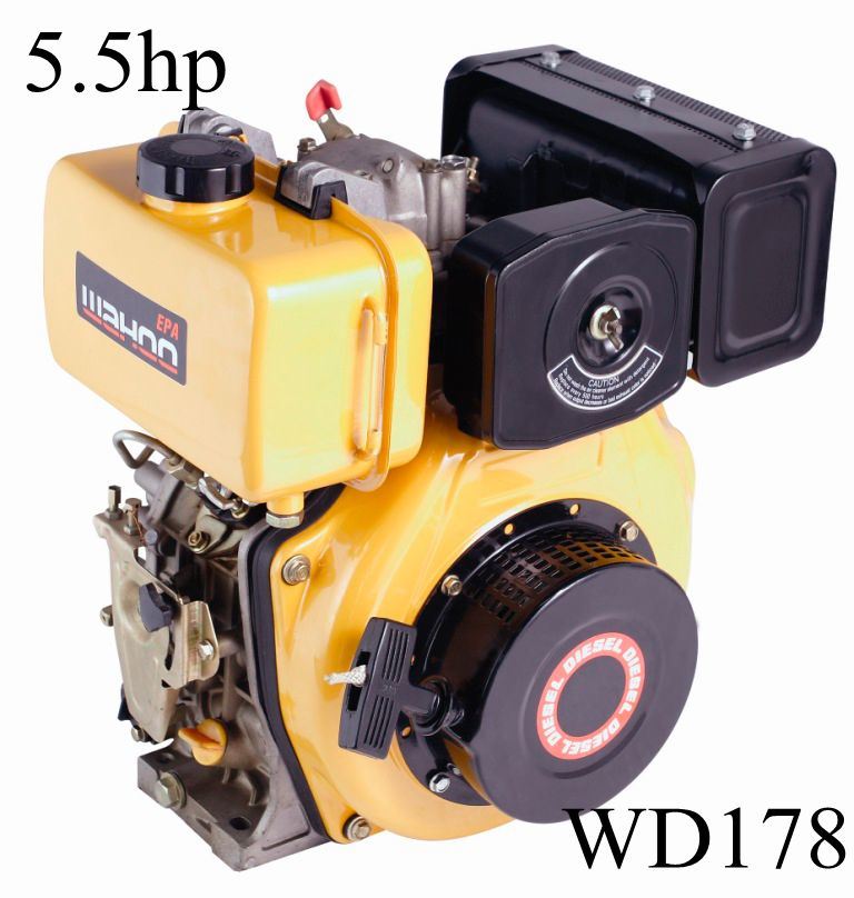 6HP 3600rpm Yanmar L70V CE Approval Diesel Engine (WD178)
